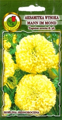 Aksamitka pełna wysoka Cytrynowa nasiona 1g PNOS - Kliknij na obrazek aby go zamknąć